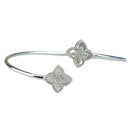 BRACELETE PRATA 925 DUO TREVO