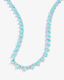 Colar Riviera Afrodite  Turmalina (42 cm - Prata 925)