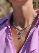 Colar Coração Turmalina Paraíba