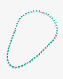 Colar Riviera Afrodite Esmeralda (42 cm - Prata 925)