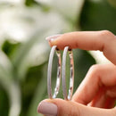 Brinco Argola 35mm Prata 925