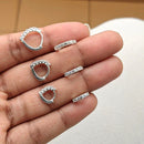 Trio Argola Cravejado