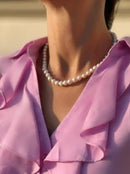 Colar Pérolas De Água Doce