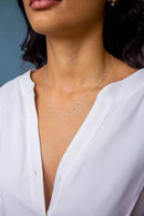 Colar corrente veneziana lisa 40 a 80cm