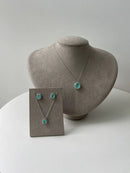 Conjunto Oval Iza Esmeralda Colombiana