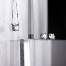 Conjunto Ponto de luz prata 925