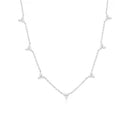 Colar 5 Flores de 3 Pétalas