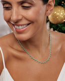 Colar Riviera Afrodite  Turmalina (42 cm - Prata 925)