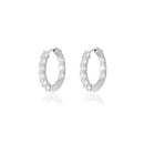 Argola 24mm Prata 925