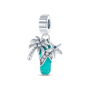 Berloque Pendente de Férias na Praia