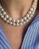 Colares pérola natural Prata 925