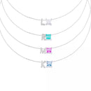 Colar inicial pedrinha