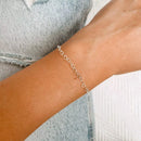 Pulseira Corrente Corações