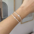 Pulseira Riviera Charme Coração de Prata