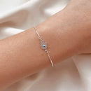 Pulseira Mão de Fátima Olho Grego