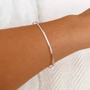 Pulseira Bracelete Fio Redondo Fino