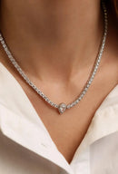 Colar Riviera Emma - Zircônia Branca