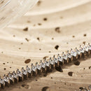 Colar Riviera Navete Zircônia Branca | 43 cm