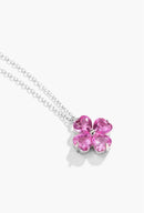 Colar Trevo Pink
