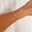 Pulseira Bracelete Fio Redondo Fino