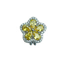 PINGENTE PRATA 925 CHARM FLOR PEDRA