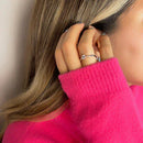 ANEL PRATA 925 SOLITÁRIO MOISSANITE