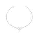 Pulseira Coração Zircônia