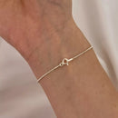 Pulseira Bolinhas Delicadas Mini de Prata