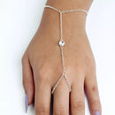 Handchain Ponto de Luz de Prata