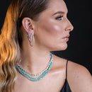 Brinco Argola 35mm Prata 925