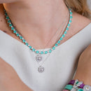 Colar Riviera Turmalina prata 925