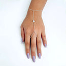 Handchain Ponto de Luz de Prata