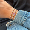 PULSEIRA PRATA 925 OVAL PRINCESS