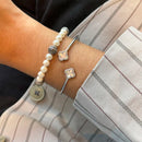 BRACELETE PRATA 925 DUO TREVO