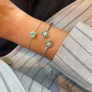 PULSEIRA PRATA 925 CORAÇÃO