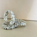 Aliança corações - Prata 925