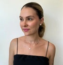 Conjunto Ponto de Luz Cravejado - Corrente Tiffany - Cristal