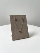 Conjunto Trevo - Safira Pink