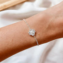 Pulseira Trevo da Sorte de Prata