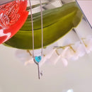 Colar Coração Chave