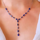 Meia Riviera Fio Faca Tanzânita