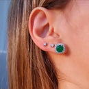 Brinco Luz Shine Esmeralda