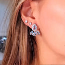 Brinco Paola Água Marinha