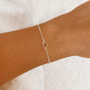Pulseira Mini Coração Fio