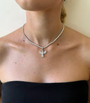 Pingente Espírito Santo Baguete