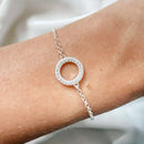 Pulseira Redondo Cravejado