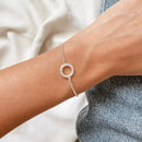 Pulseira Redondo Cravejado