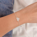 Pulseira Coração Cravejado