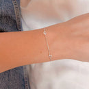 Pulseira Ponto de Luz Zircônia Veneziana