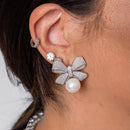 Brinco Laço Pérola